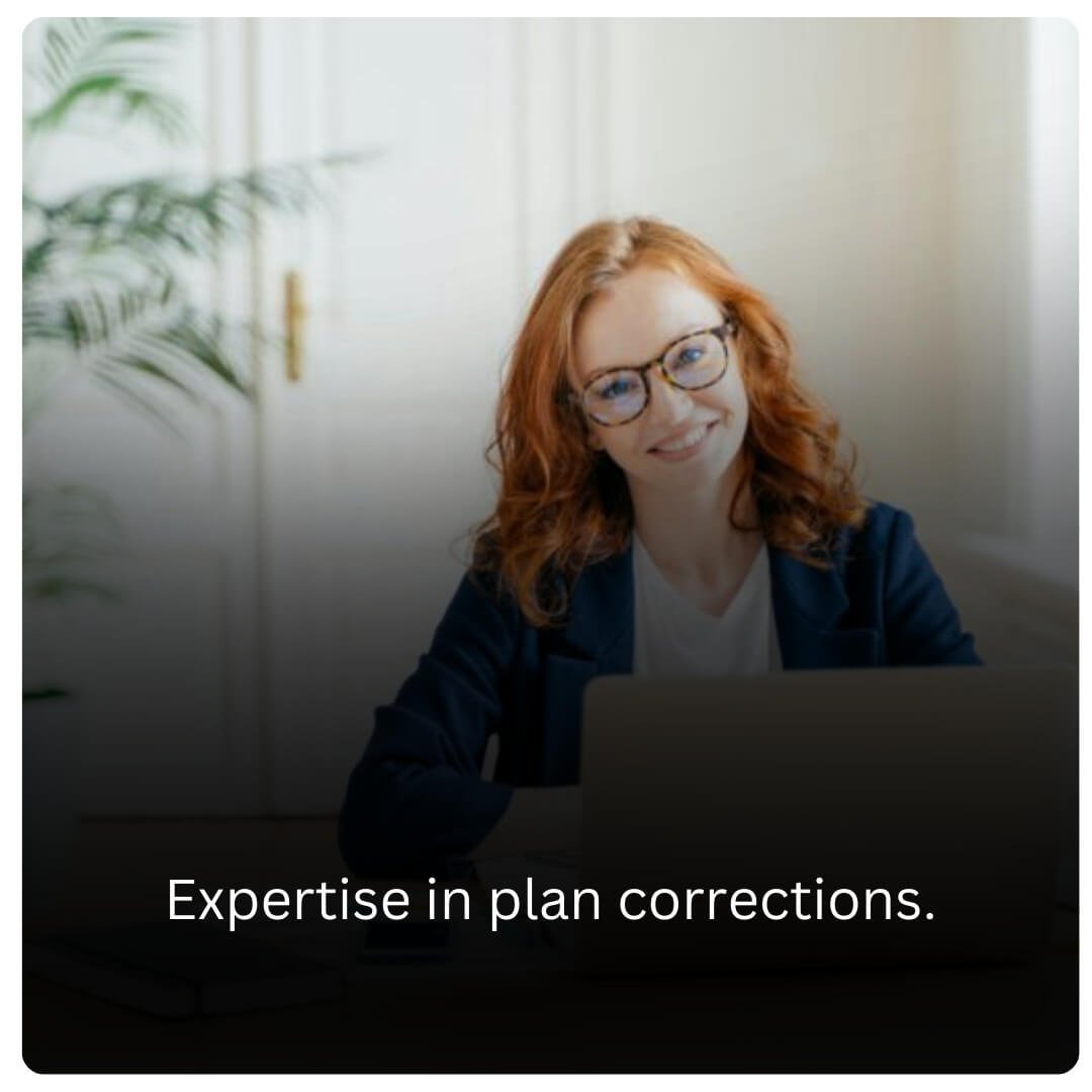 Expertise in plan corrections